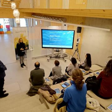 Presentación de 'Ocean literacy', a segunda acción do proxecto 'Scientists meet Artists'