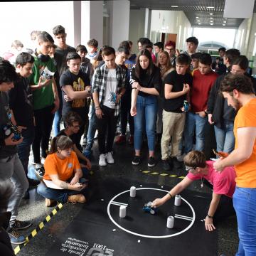 Os robots volverán competir na Escola de Enxeñaría Industrial o 21 de abril