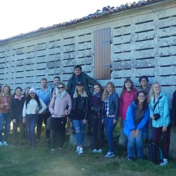 Alumnas e alumnos de intercambio aprenden lingua e cultura galegas no campus