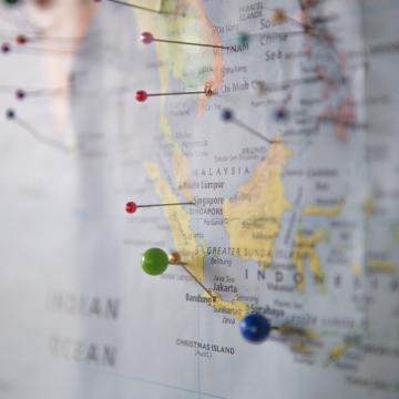 world map